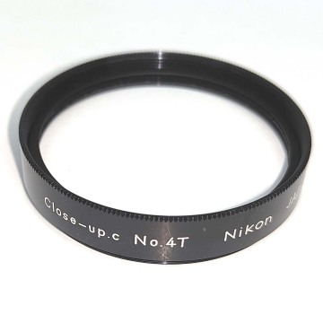 &phi;52 Close-up.c No.4T クローズアップレンズ Nikon★レンズに装着して手軽に近接撮影【52mm径】ニコン純正 JAPAN★中古 クリーニング済