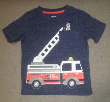 Carter's カーターズ　消防車　Tシャツ　２４ｍ