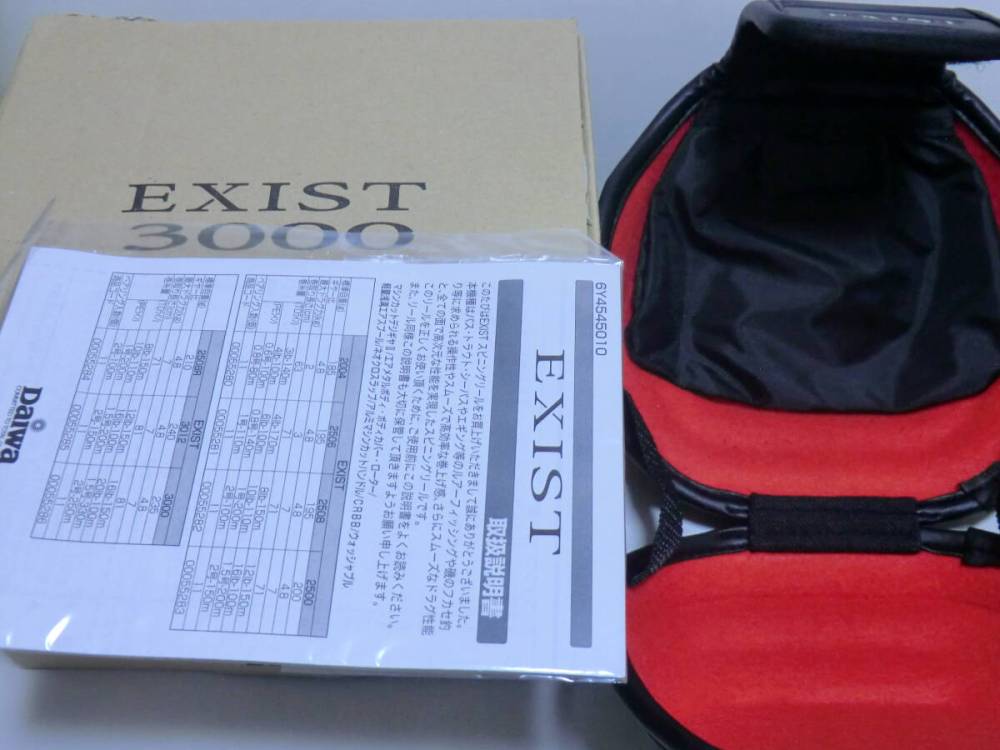 ★1円スタート!!! ★最落なし!!! ★希少!!! ★中古極上品!!! ★ダイワ 05 イグジスト 3000 本体のみ（ハンドルなし）