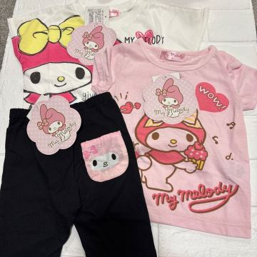 Sanrio マイメロディー　 半袖Tシャツ　パンツ　3点　90