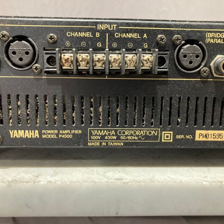 【C】 YAMAHA P4500 ② パワーアンプ ヤマハ 183228