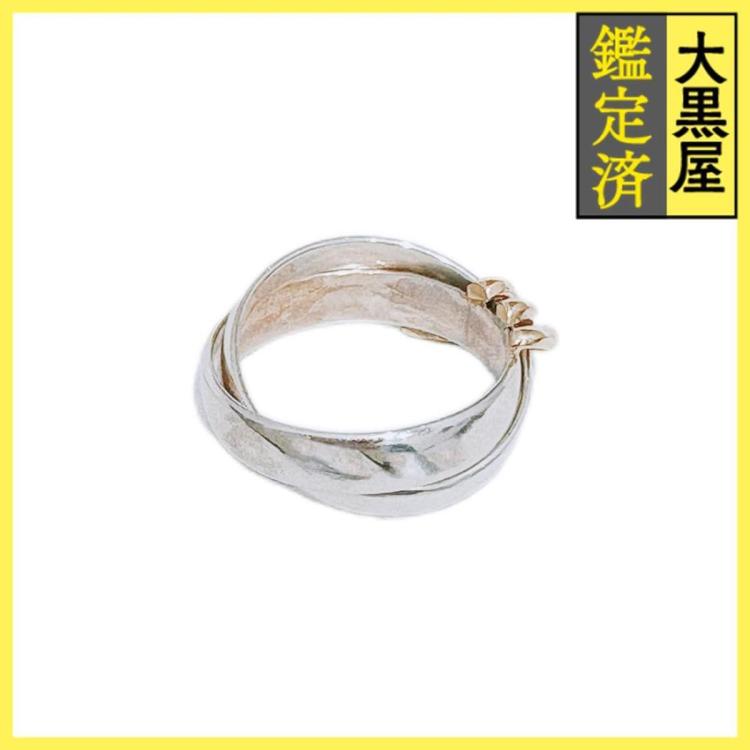 JEWELRY　ノンブランドジュエリー　リング　指輪　SV　K10　シルバー　約2.7g　#6.5　2120000344527