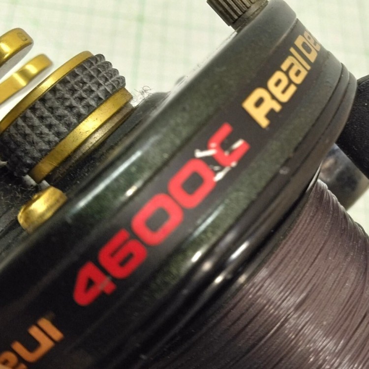 B736●ABU アブ ガルシア Ambassadeur アンバサダー 今江克隆モデル ４６００C RealDeal ベイト キャスティングリール 右ハンドル ジャンク