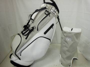 Travis Mathew★トラヴィスマシュー★9.0型★中古★美品★スタンド(WH&times;KHA)ゴルフ キャディバック