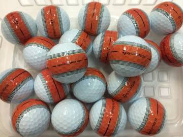 ☆ A級 テーラーメイド TOUR RESPONSE 2022年モデル ストライプオレンジ 20個 【ロストボール】(3)