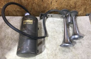 HKT 北原製作所 ２連 ヤンキーホーン エアーホーン タンクSET 120サイズ 13111