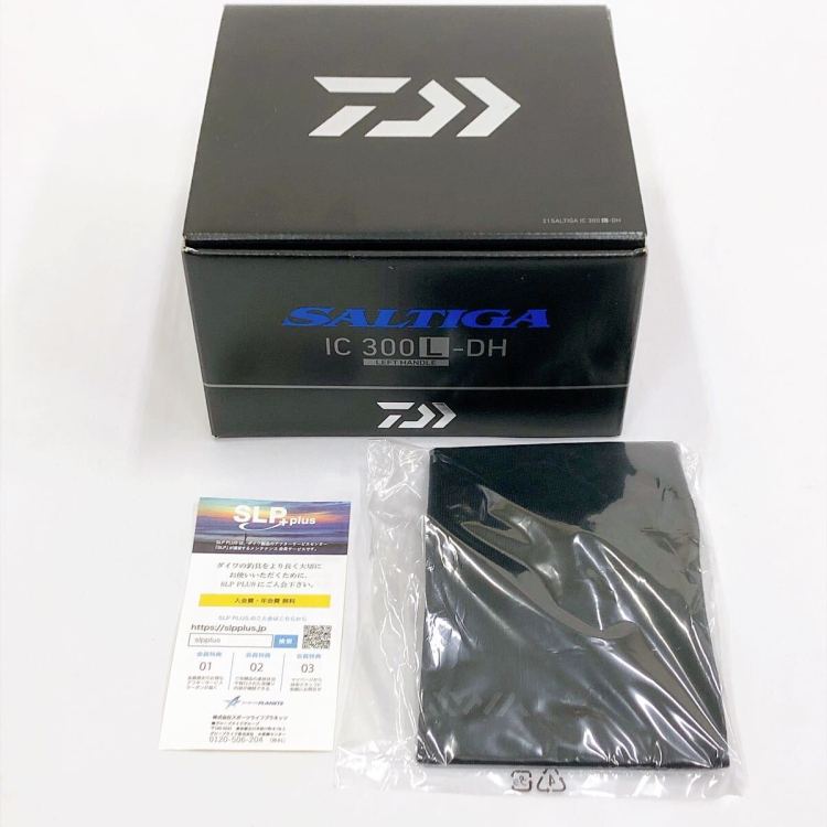 02003【1円スタート】未使用品 DAIWA ダイワ 21 SALTIGA ソルティガ IC 300L-DH ベイトリール