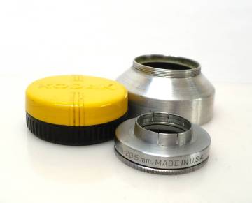★Kodak(コダック)◆SERIES V ADAPTER RING 13/16 IN-20.5mm MADE IN U.S.A●アダプターリング■フード 付き●