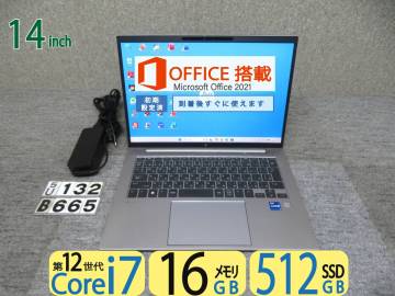  HP ZBook Firefly 14 G9 第12世代12CPU◆NVIDIA T550 ワークステーション◆14型◆超高速Core i7 / 16GB/爆速SSD 512GB◆Win11◆Office2021