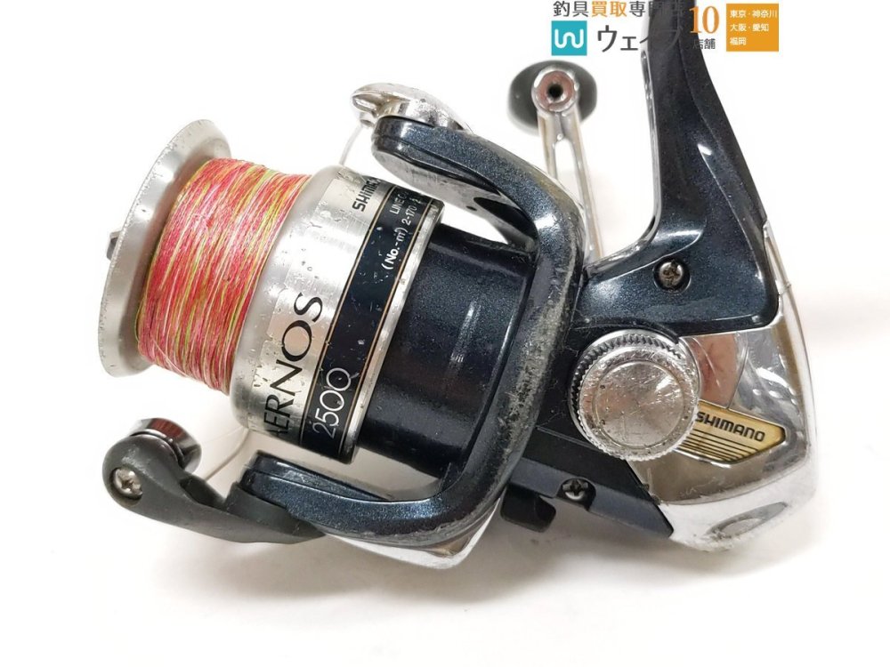 シマノ エアノス XT 2000・ダイワ ワールドスピン 2000・シマノ エアノス 2500 等 計7点 中古 スピニングリール