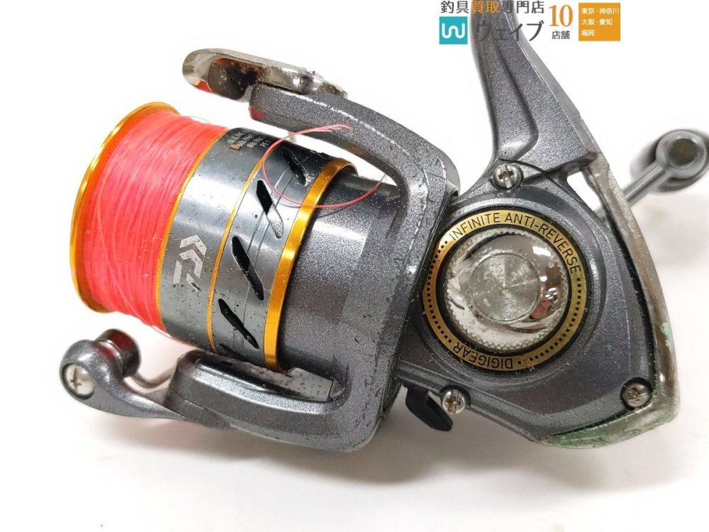 シマノ エアノス XT 2000・ダイワ ワールドスピン 2000・シマノ エアノス 2500 等 計7点 中古 スピニングリール