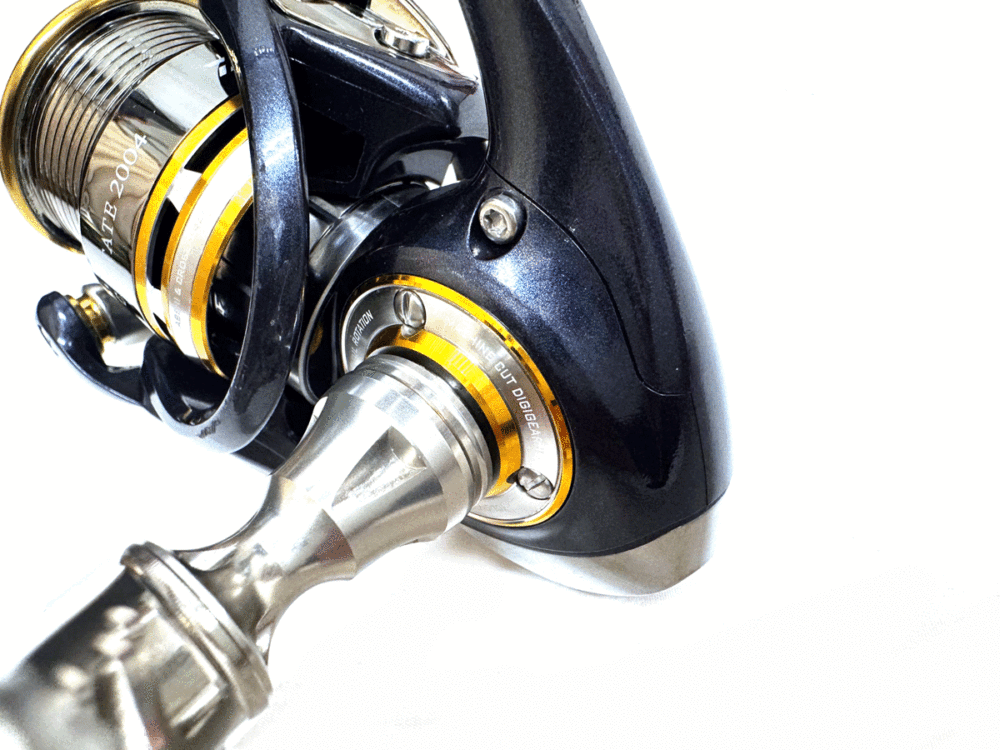 ★機関良好★ ダイワ 10セルテート 2004 リブレ ウイング78付 DAIWA 10 CERTATE LIVRE WING カスタムハンドル JAPAN 日本製 スピニング