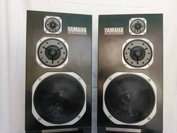 アッテネーターを無くして進化した逸品!★ヤマハ YAMAHA NS-1000M★高級摺り漆仕上げ MUNDORUF、JANTZENコンデンサー使用 超お勧めの完動品