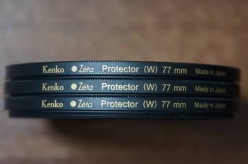 ◆説明必読◆【1980円/枚】[77mm] Kenko Zeta Protector (W) 高級保護フィルター