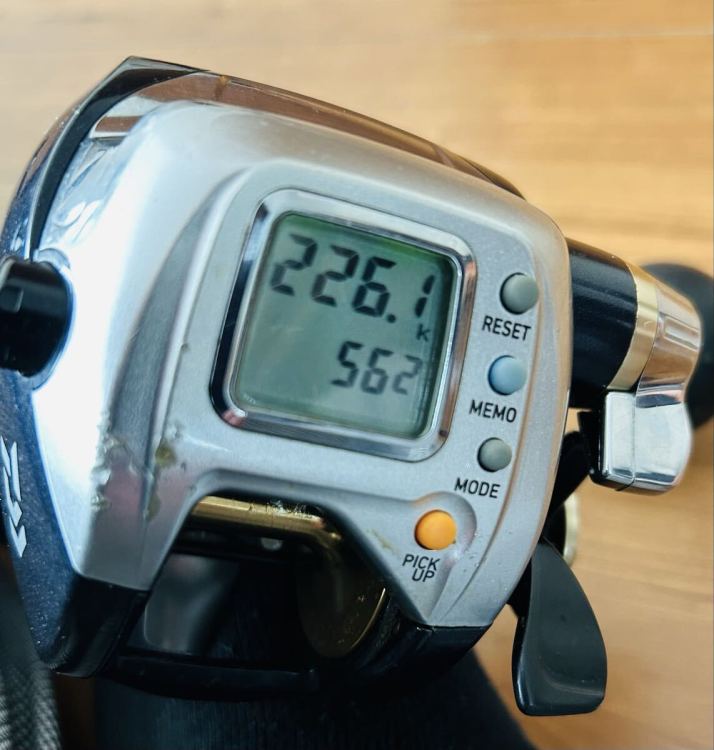 ダイワ 16レオブリッツ S400 通電、自動巻き上げ可 青物、真鯛、タチウオ、コマセ等に。DAIWA LEOBRITZ S400 日本製電動リール