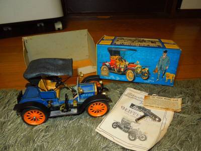 SCHUCO 1228 OLD TIMER OPEL DOKTOR Wagen 1909 ゼンマイ仕様 動作確認年数経過品現状し