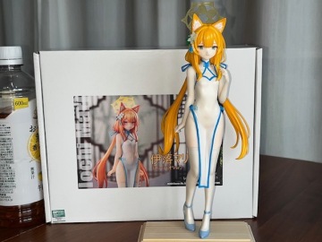 【塗装済完成品】　無機物置　伊落マリー（チーパオVer.）　ブルーアーカイブ　トレフェス　ワンフェス　　