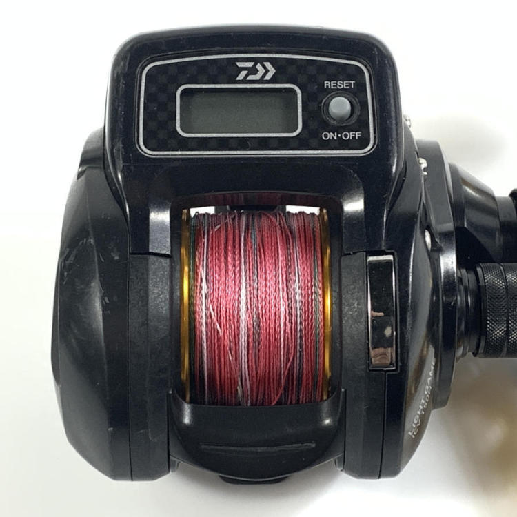 Daiwa ダイワ LIGHT GAME ICV150H 両軸リール ブラック系 釣具 フィッシング★現状品