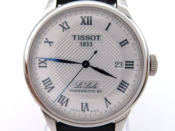 1円 ティソ T006407B ル・ロックル SS シルバー文字盤 腕時計 メンズ 稼働 AT 3768103