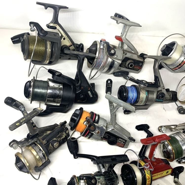 リール 大量 23点　ベイトリール　スピニングリール　SHIMANO シマノ　Daiwa ダイワ　RYOBI リョービ　等　釣り具　まとめ売り