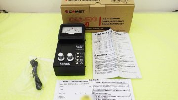 CAA-500MarakⅡ【コメット】1.8MHz～500MHz SWRアナラーザー 　新同・メーカー保証期間中　現状渡し品