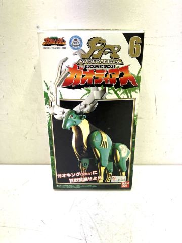 1円〜 パワーアニマルシリーズ6 ガオディアス 百獣戦隊ガオレンジャー BANDAI バンダイ パワーアニマルシリーズ 元箱付き 説明書付き