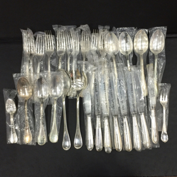 1円 クリストフル カトラリーセット フォーク / ナイフ / スプーン / ミニスプーン テーブルウェア 食器 まとめ B2481