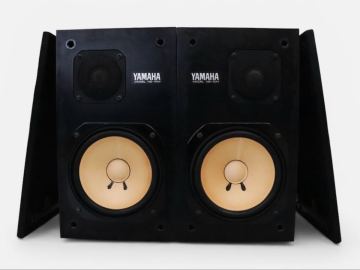 【名機・動作良好】YAMAHA NS-10M ペア 連番シリアル 国産ビンテージ モニタースピーカー 定番モデル ヤマハ_BFU_D0413-F015
