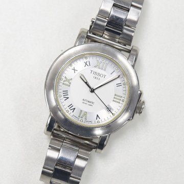 1円 可動品 腕時計 ティソ TISSOT T164/264 機械式 自動巻 メンズ 同梱不可
