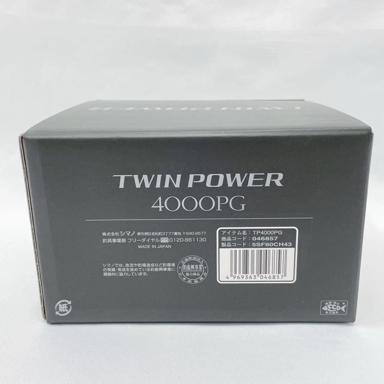 4440331 未使用　SHIMANO TWINPOWER シマノ 24 ツインパワー 4000PG スピニングリール