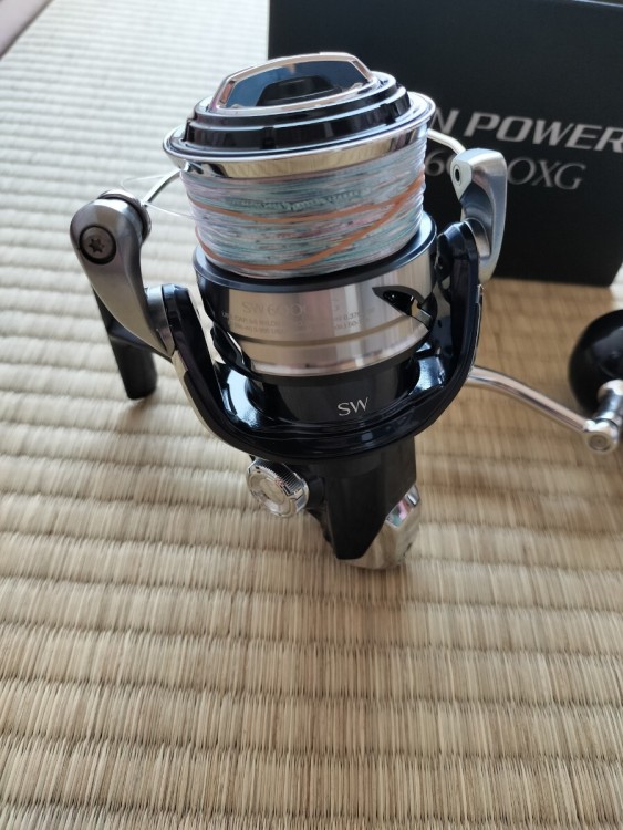再出品 美品 21 ツインパワーSW 6000XG 替スプール ゴメクサス カスタム 5000XG SW5000 SW6000 パワーハンドル