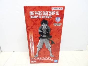 【未開封】HO-086◆ONE PIECE BASE SHOP くじ コミックスカラーフィギュア賞 モンキー・D・ルフィ MASTERLISE MAXIMUM 未開封品