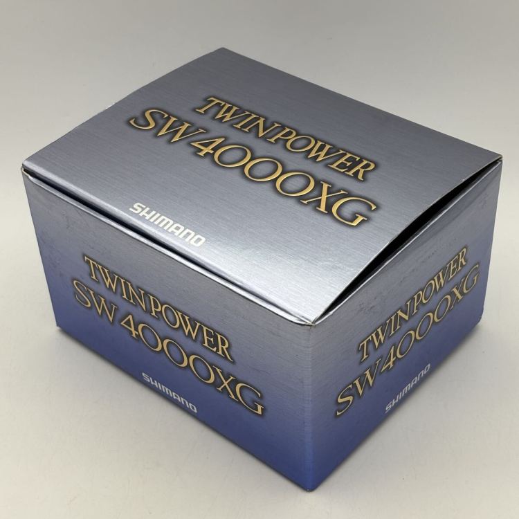 ◇ シマノ 09ツインパワー SW4000XG スピニングリール 箱付 簡易梱包 付属品写真参照 SHIMANO 60サイズ 同梱対応可能 TWINPOWER