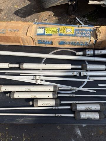 　HFアンテナ　5バンドグランドプレーンアンテナ