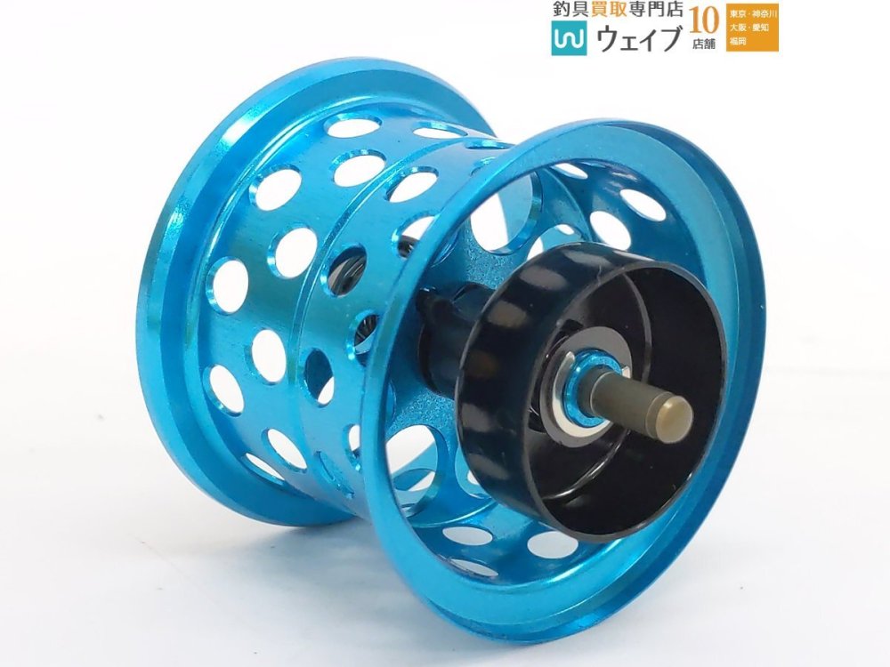 KTF バーサタイルフィネススプール KAHEN ダイワ 34mm Ver2 ライトブルー 美品 ※注