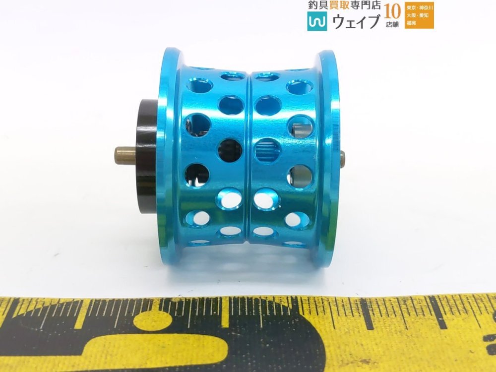 KTF バーサタイルフィネススプール KAHEN ダイワ 34mm Ver2 ライトブルー 美品 ※注