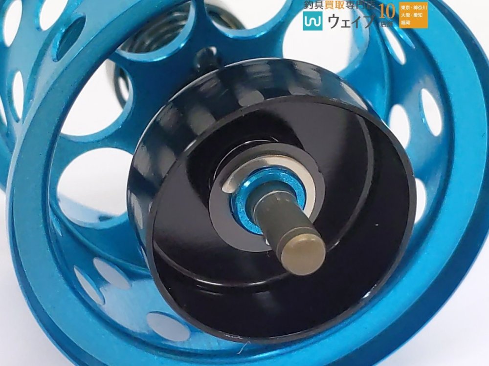 KTF バーサタイルフィネススプール KAHEN ダイワ 34mm Ver2 ライトブルー 美品 ※注