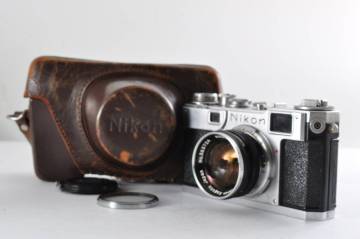 【XB1645】Nikon S2 + Nikkor-S.C 5cm f/1.4 ニコン フィルムカメラ レンジファインダー