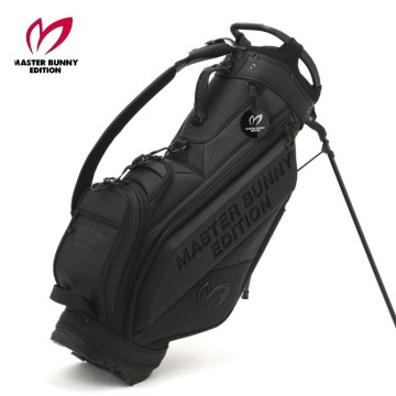 ★新品正規品 最新 PEARLYGATES/マスターバニーエディション エンボススタンド式キャディバッグ (UNISEX)