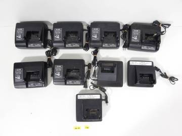 Panasonic 電動自転車バッテリー用充電器 NKJ069Z1/NKJ073Z/NKJ075Z1 他まとめ 9点 通電確認済み 140-63-F2791