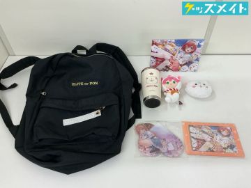 10 D 【現状】 VTuber ホロライブ さくらみこ 誕生日記念2023 2024 グッズ まとめ売り 複製サイン入りポストカード リュック 他
