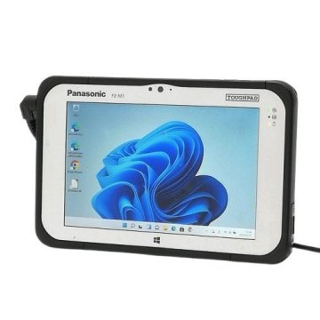 1円~ Wi-Fi有 中古タブレット パナソニック タフパッド FZ-M1F150JVJ Core M5 4GB 128G 高速SSD 無線LAN カメラ Windows11 Office 即使用可