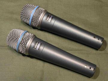 SHURE/シュアー楽器用マイク　BETA57A 2本