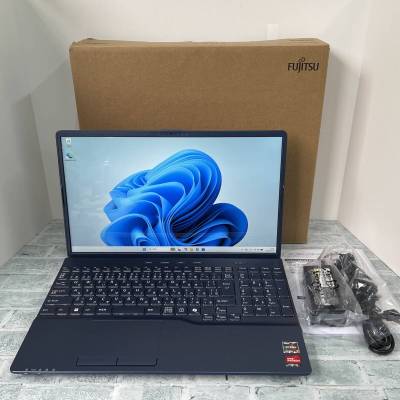 1円～スタート！富士通 Note A FMV A700-K3 AMD Ryzen 7 7730U/16GB/SSD256GB/DVD 15.6型FHD Windows11 FMVA700K3L ノートパソコン N8J1410