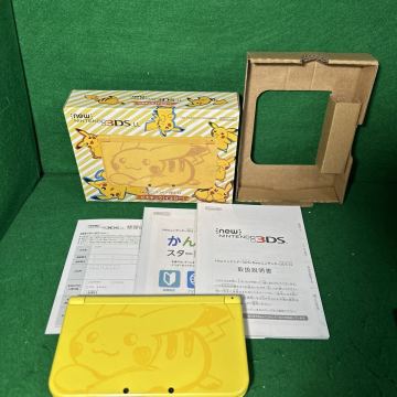 Newニンテンドー3DS LL ピカチュウ　動作品　動作良好　綺麗　美品　 初期化済　 ピカチュウ　限定版　1円スタート