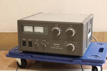 NJZB8-42-9 □ KENWOOD ケンウッド リニアアンプ TL-922 LINEAR AMPLIFIER アマチュア無線 取扱説明書付き 動作未確認 ジャンク