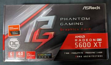 完動品 ASRock Radeon RX 5600 XT Phantom Gaming D3 6G OC