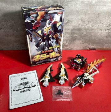 1円～　完品　BANDAI　バンダイ　爆竜戦隊アバレンジャー　爆竜合体DXキラーオー　箱付き / 当時物 / 玩具 / おもちゃ
