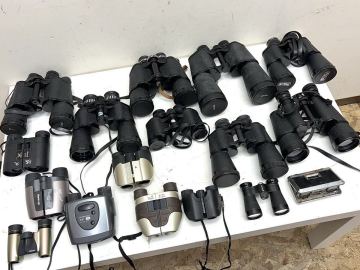 1円〜 Kenko Nikon Carton OMEGA MATEX Fokus 他 双眼鏡 まとめて スポーツ観戦 アウトドア 光学機器 30&times;50 20&times;50 7&times;50 8&times;30 10&times;21