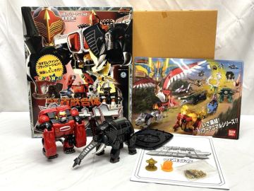 1円〜 DX 百獣合体 ガオナイト 百獣戦隊ガオレンジャー トイザらス限定 BANDAI バンダイ 戦隊モノ 当時物 希少 特撮 玩具 元箱付 まとめて